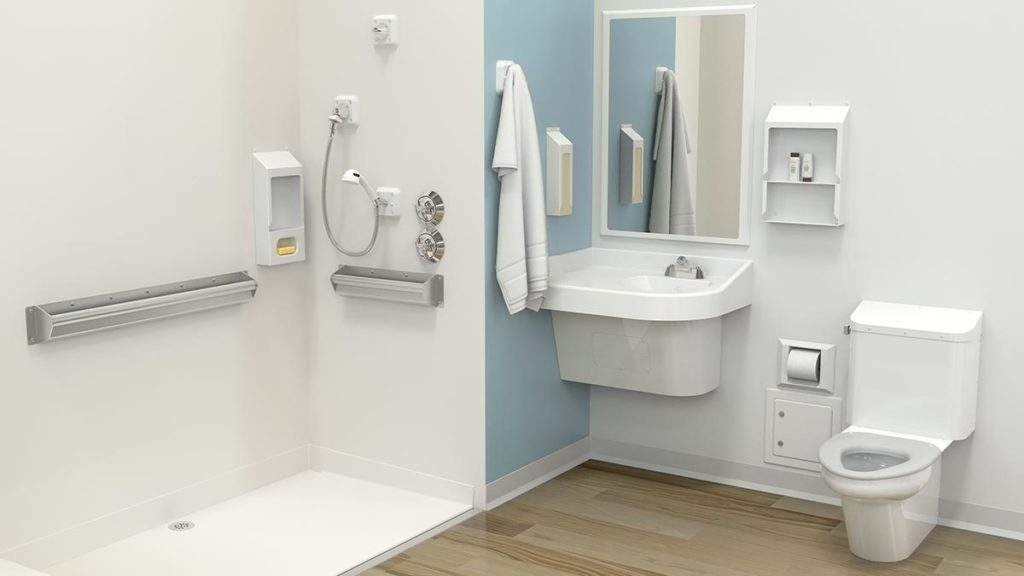 BestCare® Ligature-Resistant Bathroom